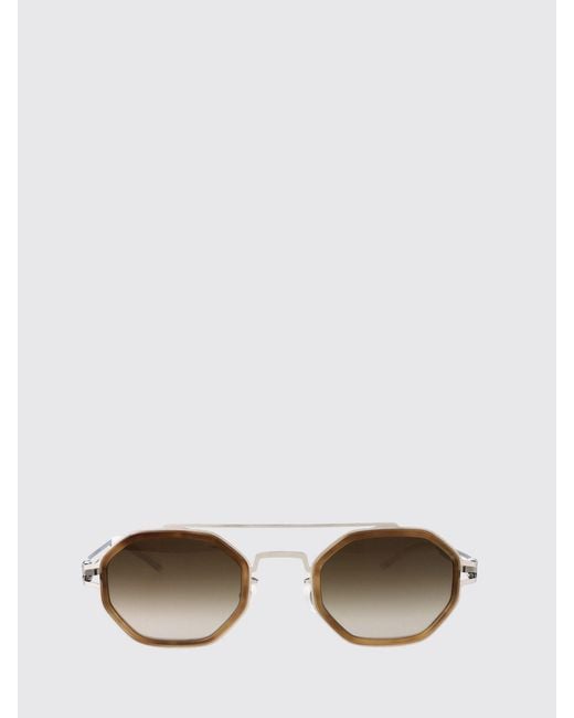 Mykita White Arturo 370 Acetate And Steel Sunglasses for men