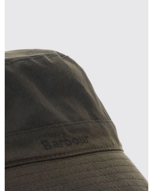 Barbour Black Hat for men