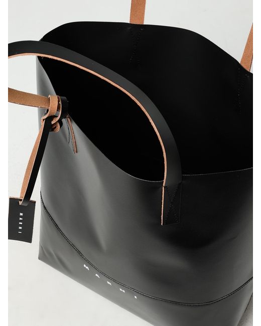 Bolso Tribeca De Tejido Revestido Marni de hombre de color Black