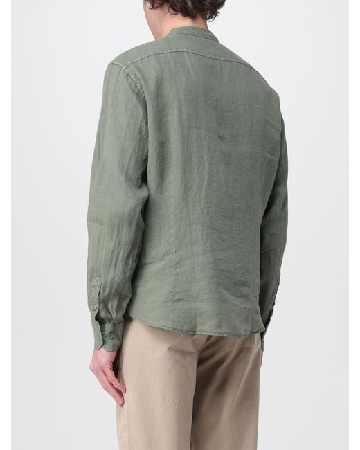 Blauer Green Linen Casual Shirt for men