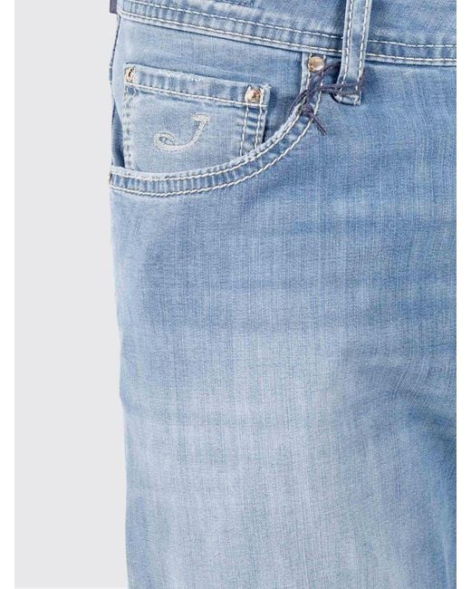 Jacob Cohen Blue Slim Fit Denim Jeans for men