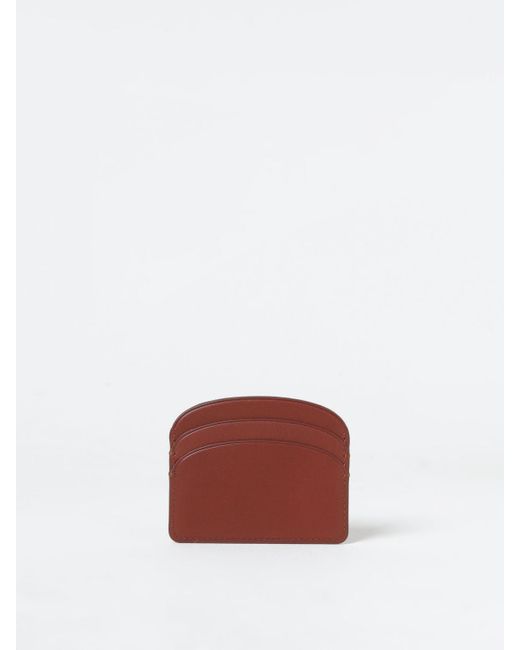 A.P.C. Red Wallet