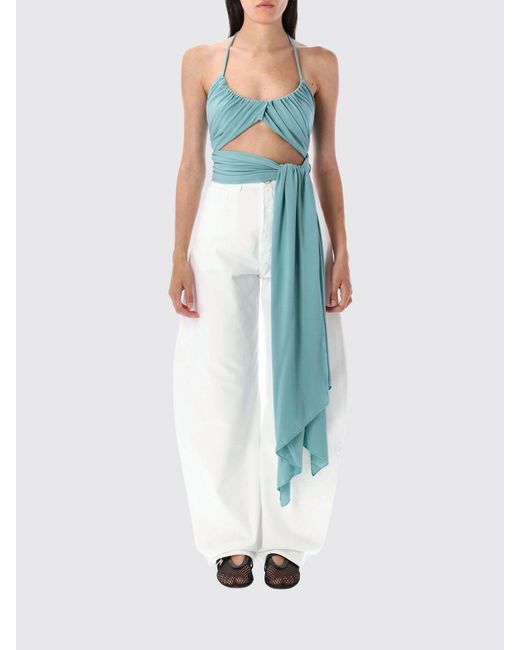 Alaïa Blue Top