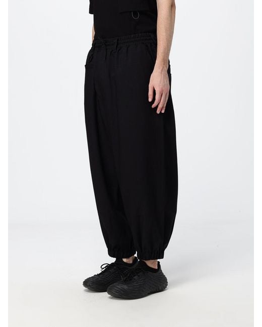 Y-3 Black Trousers for men