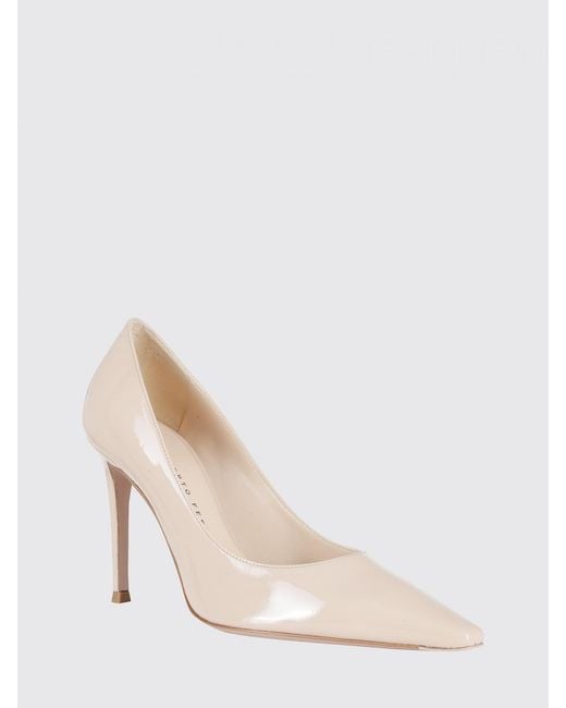Roberto Festa Natural Elais Patent Leather Pumps