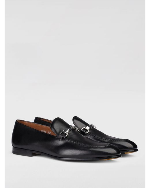 Doucal's Black Loafers for men
