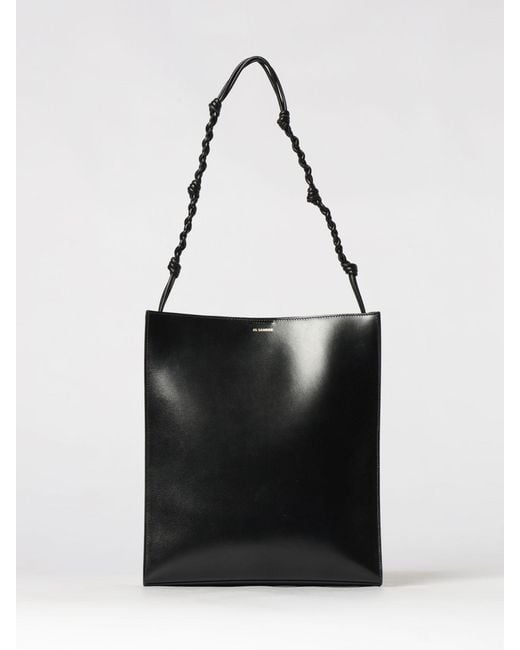 Borsa Tangle di Jil Sander in Black