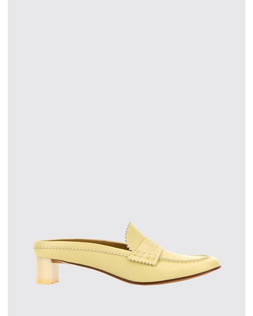MM6 by Maison Margiela Metallic Heeled Sandal