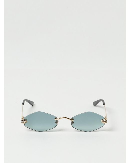 Cartier Green Metal Sunglasses