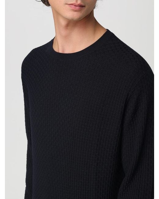 Emporio Armani Blue Jumper for men