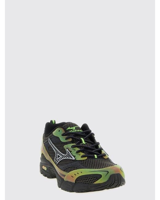 Mizuno Green Mxr Mesh And Rubber Sneakers for men