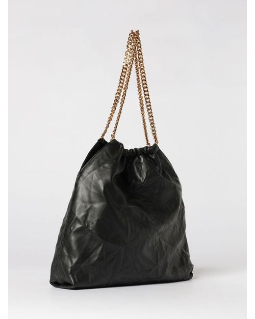 Stella McCartney Black Falabella Drawstring Bag
