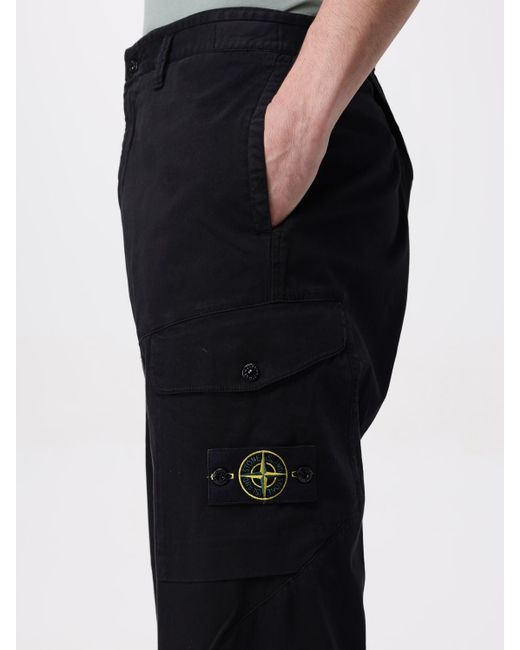 Stone Island Hose Herren in Black für Herren