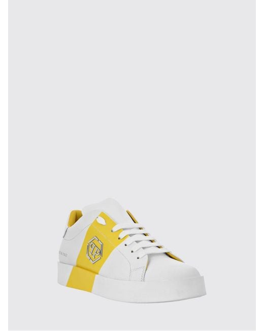 Philipp Plein Yellow Sneakers for men