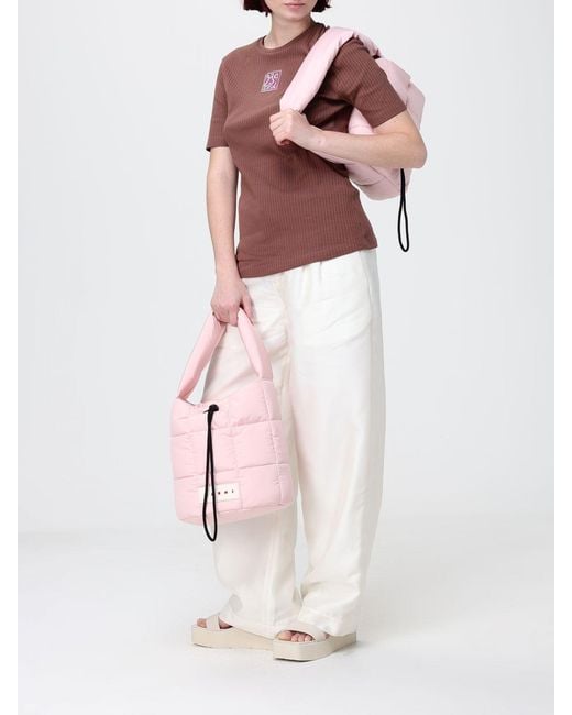 Marni Red Cotton T-Shirt