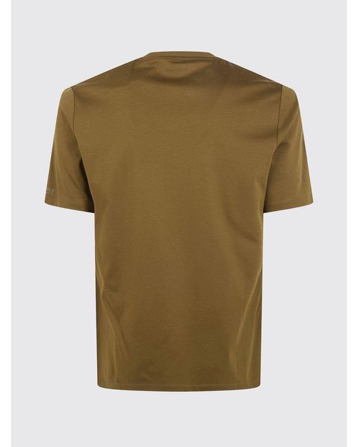 People Of Shibuya Green Basic Cotton T-Shirt for men