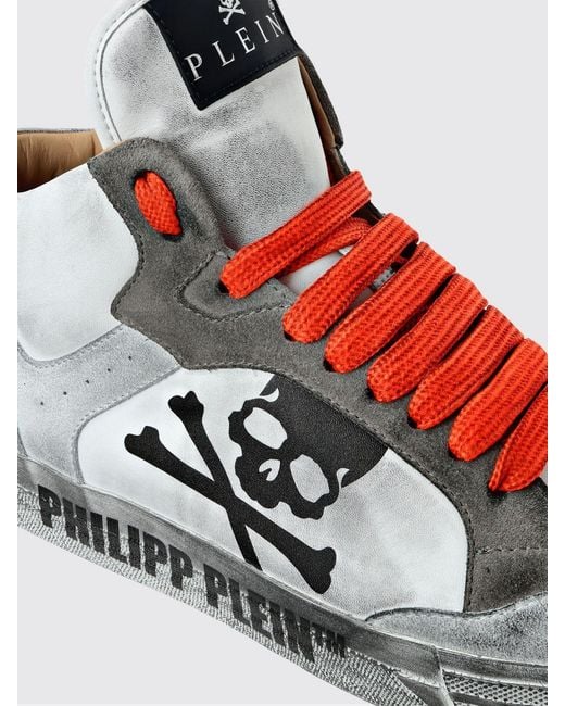 Philipp Plein White Trainers for men