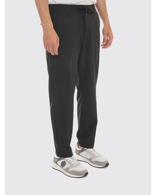 Boss Black Slim Fit Jersey Trousers With Drawstring And Elasticated Waist for men