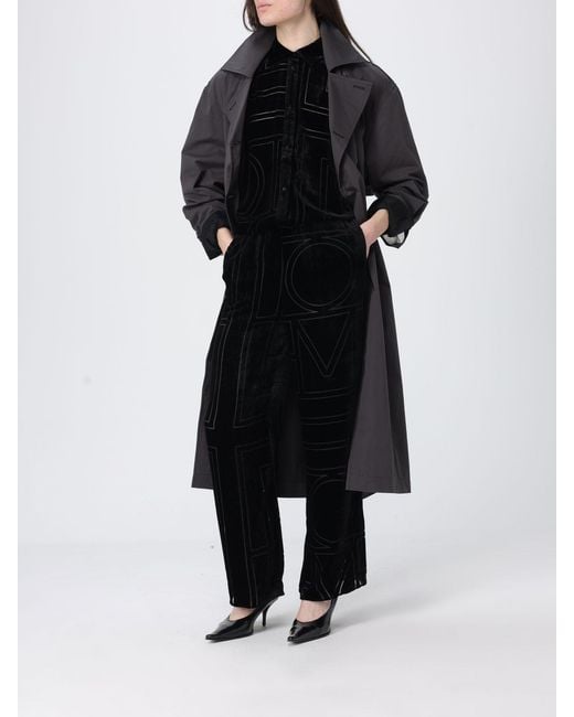 Totême  Black Velvet Trousers