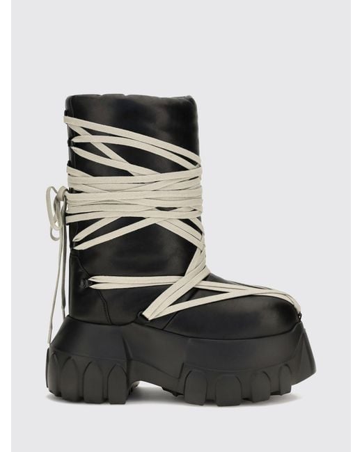 Rick Owens Black Boots