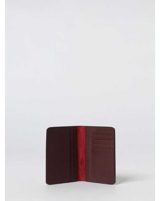 Giorgio Armani Purple Card Holder for men