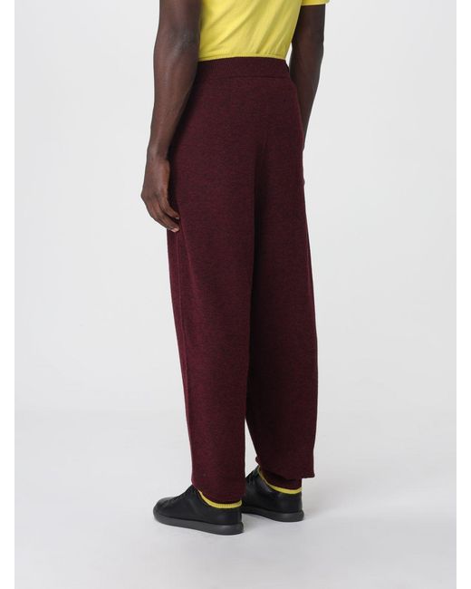 Sunnei Red Trousers for men