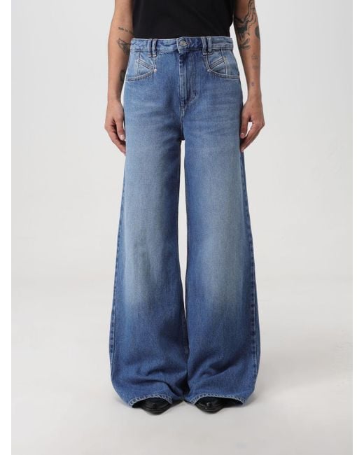 Jeans in denim di Isabel Marant in Blue