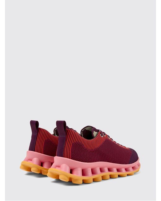 Camper Red Pelotissima Sunnei X Recycled Fabric Sneakers for men