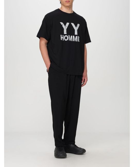 Yohji Yamamoto Black T-shirt for men