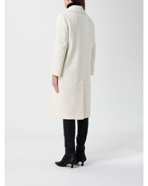 Abrigo Mujer Tagliatore de color Natural