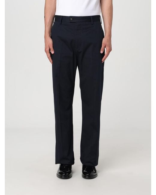 McQueen Blue Pants for men