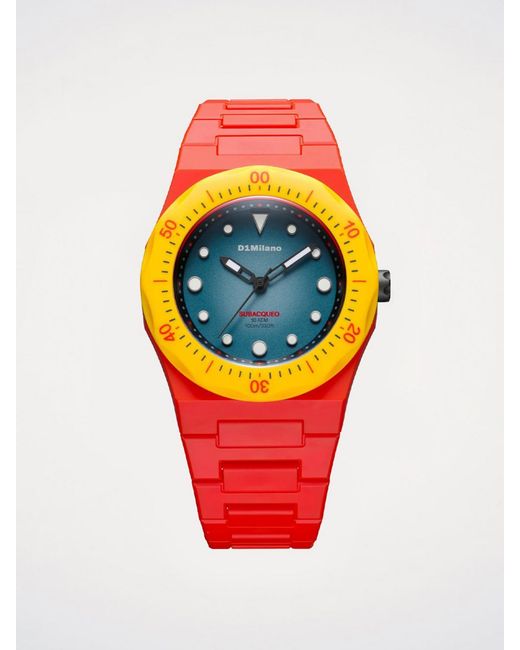D1 Milano Orange Watch for men