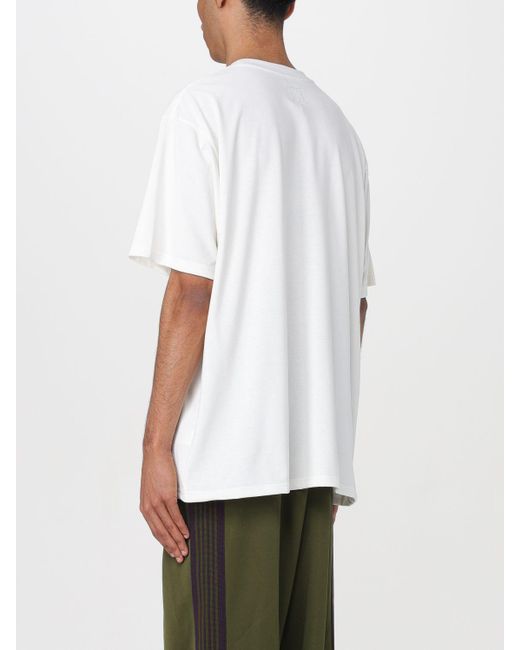 Camiseta Needles de hombre de color White