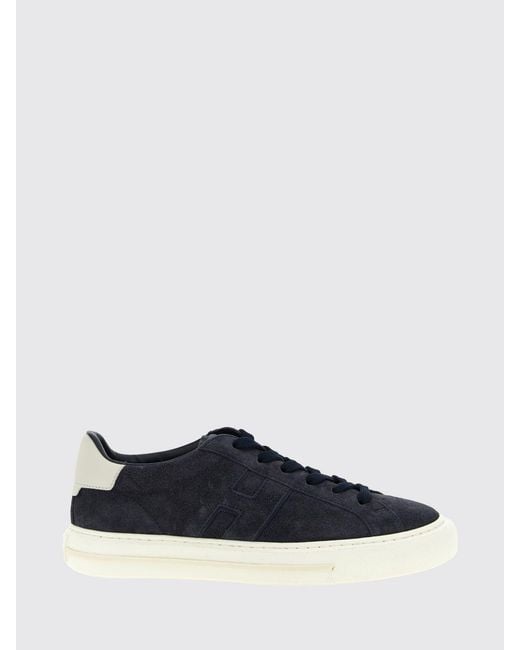 Hogan Blue H691 Suede Sneakers for men