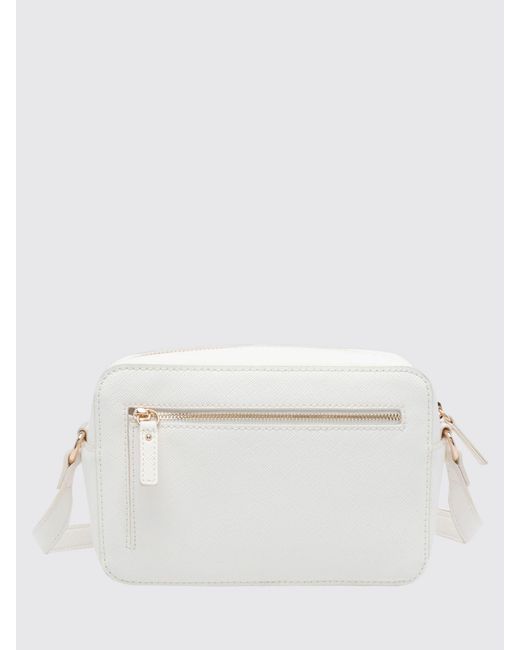Liu Jo White Saffiano Faux Leather Bag