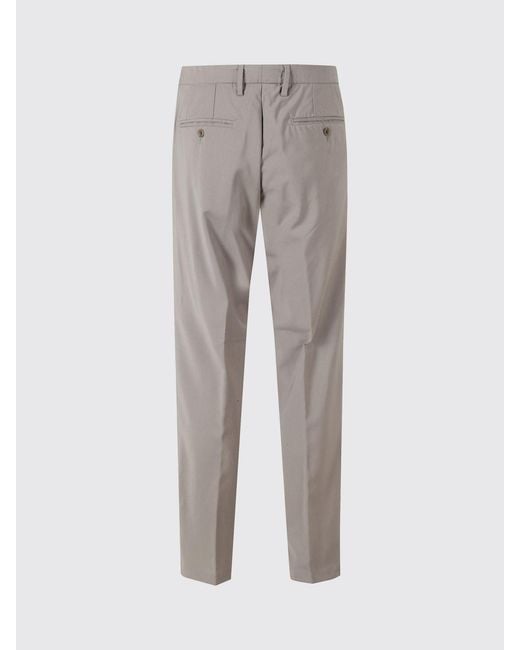 Myths Gray Wool Tailored Trousers for men