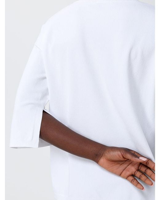 Kangra White Viscose Top