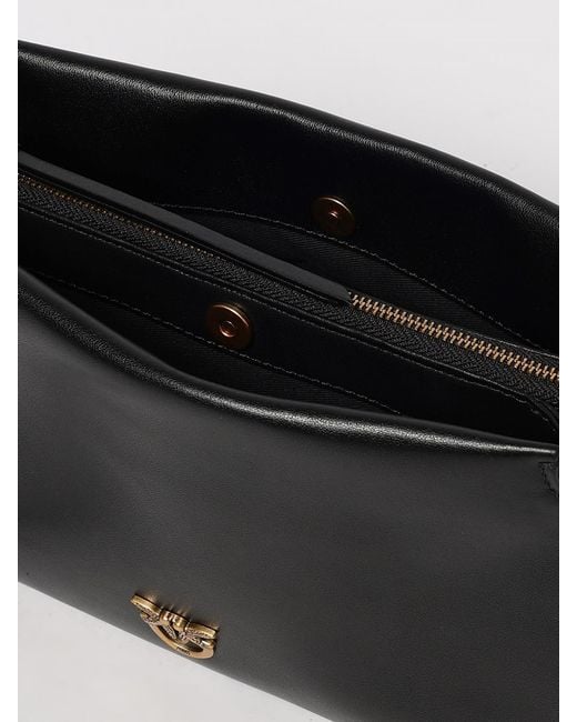 Pinko Black Mini One, Two, Three Bag