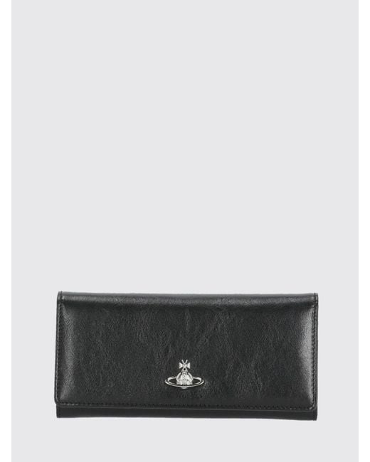 Vivienne Westwood Gray Leather Wallet