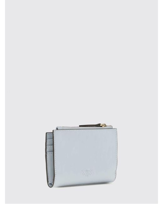 Pinko White Leather Wallet