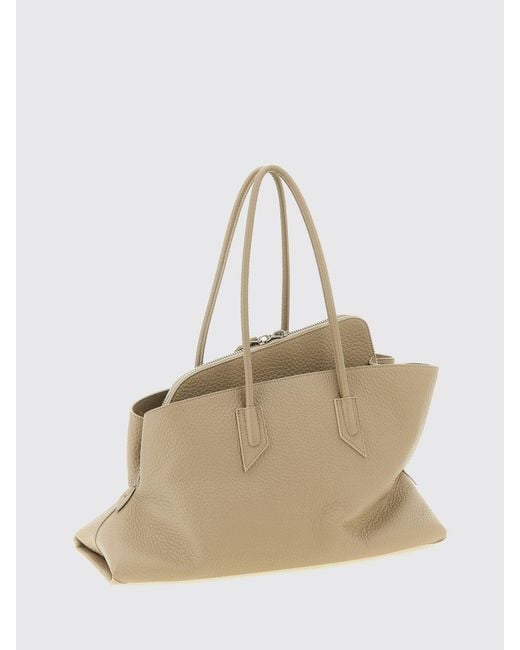 The Attico Natural La Passeggiata Shoulder Bag