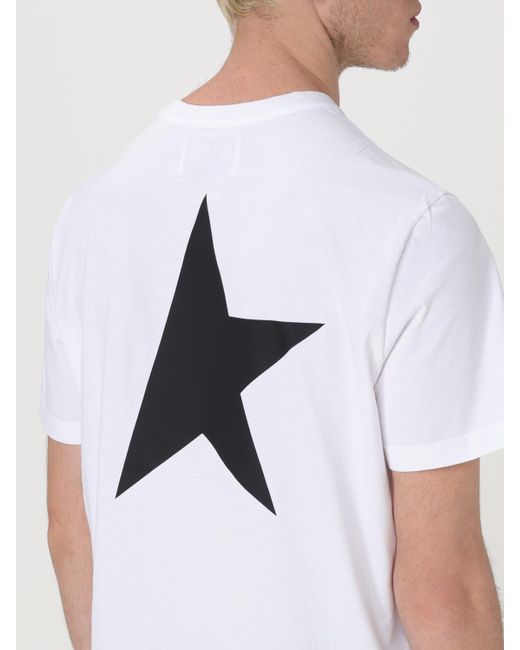 T-Shirt Homme Golden Goose Deluxe Brand pour homme en coloris White