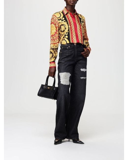 Versace Black Jeans