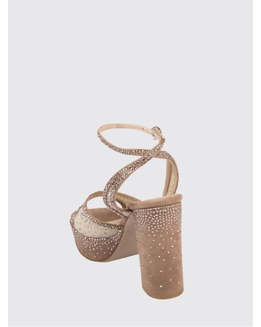 Sandali Con Tacco Donna di Gianvito Rossi in Natural