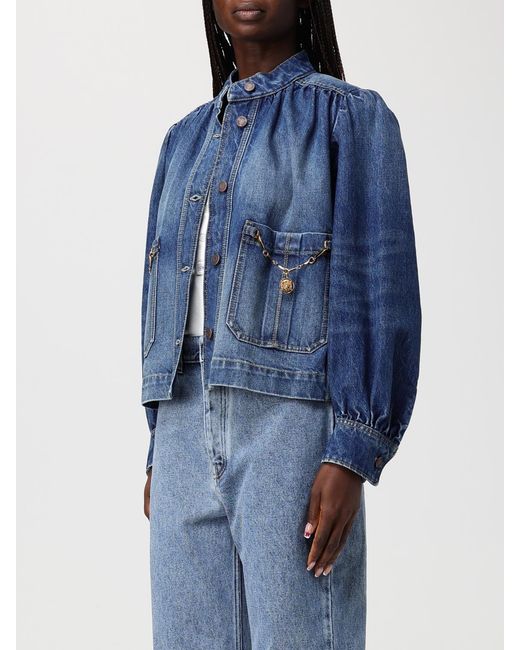 Chloé Blue Chlo&Eacute Cotton Denim Jacket
