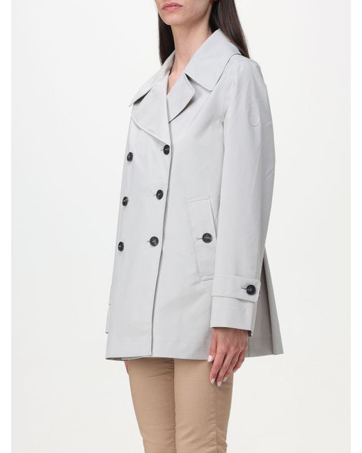Save The Duck Gray Trench Coat