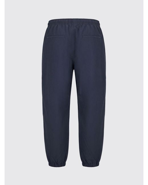 Comme des Garçons Blue Comme Des GarÇ Ons Homme Plus Cotton-Blend Jogging Trousers for men