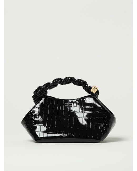 Ganni Black Handtasche Damen