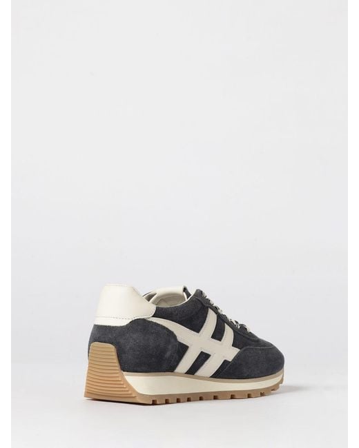 Hogan White 86Er Suede Sneakers for men