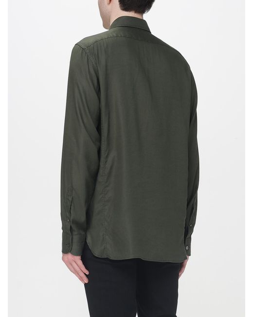 Tom Ford Gray Classic Lyocell Shirt for men
